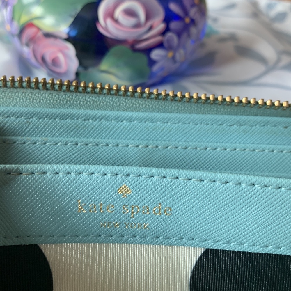 Kate Spade Leather Zip Around Wallet - Picture 8 of 8